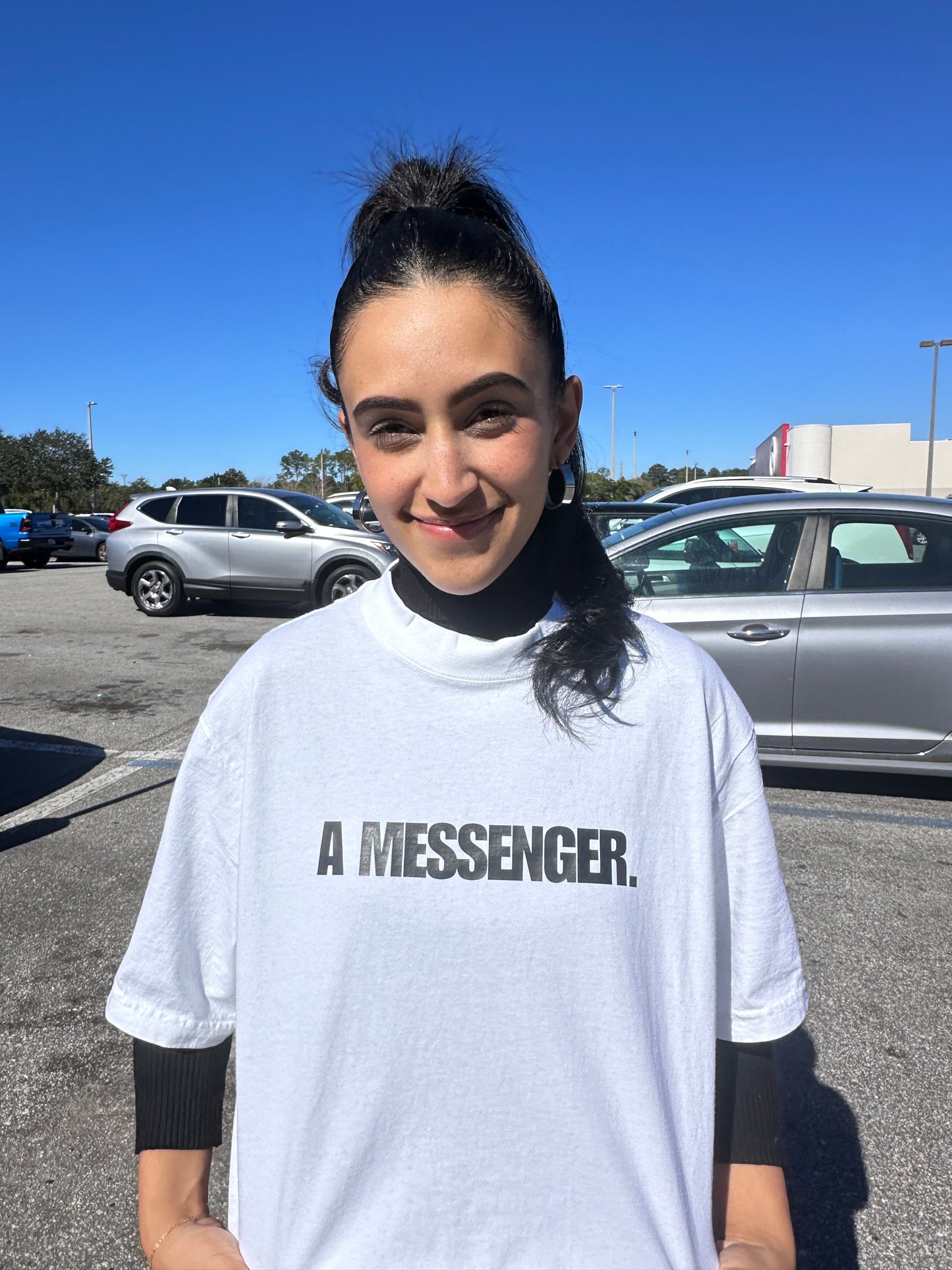 CROPPED- MORE THAN JUST A MOM- Messenger TEE