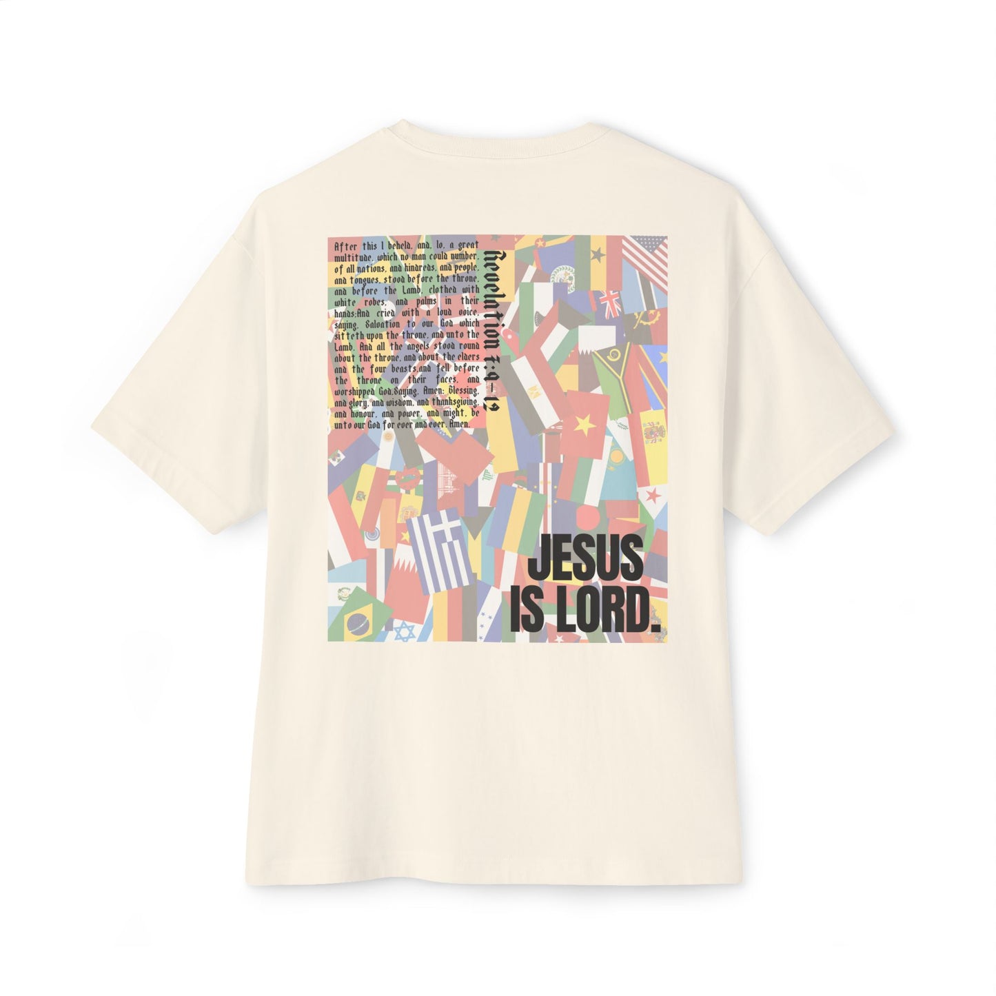 Every Nation Tribe & Tongue Color Oversized Tee